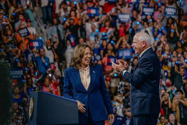 Kamala-and-Tim-Campaigning Trump’s Economic Speech in North Carolina: A Comedy of Errors or a Sign of Something More?